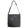 alien terror from deep space Adjustable Strap Totes
