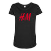 HOME MADE Maternity Scoop Neck T-shirt