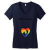Worth The Wait Baby Foot Women's V-Neck T-Shirt