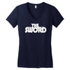 the sword Women's V-Neck T-Shirt