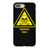 toxic hazard laboratory poison substance warning iPhone 8 Plus