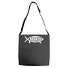 darwin'   fish Adjustable Strap Totes