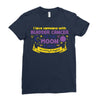 I Love Someone with Bladder Cancer to The Moon &amp; Back to Infinity Ladies Fitted T-Shirt