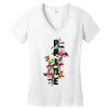 Pride Floral Women's V-Neck T-Shirt