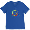 peace simbol V-Neck Tee