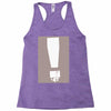 exclamation box Racerback Tank