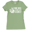 stand back i'm going try science Ladies Fitted T-Shirt