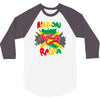 rasta nation, the reggae and dancehall 3/4 Sleeve Shirt