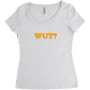 Wut Women's Triblend Scoop T-shirt