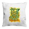 cat monster Throw Pillow