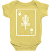 disc golf ace card target chains frisbee basket Baby Onesie