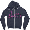 butts Zipper Hoodie