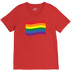 Rainbow Flag V-Neck Tee