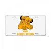 The Lion King License Plate