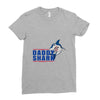 Daddy Shark Ladies Fitted T-Shirt