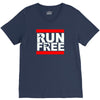 free running parkour run free V-Neck Tee