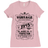 Vintage Aged To Perfection 1945 Ladies Fitted T-Shirt
