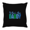 who's the daddy christmas Throw Pillow