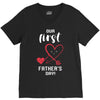 Our First Father's Day! Baby Girl V-Neck Tee