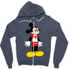 mickey with canada Zipper Hoodie