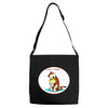 calvin hobbes Adjustable Strap Totes