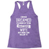 Perfect Freakin Wife Racerback Tank