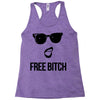 free bitch Racerback Tank