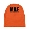 milf man i love fishing t shirt funny outdoors clever humor tee fisher Baby Beanies