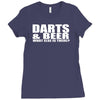 darts beer Ladies Fitted T-Shirt