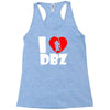 i love dbz  fun  super saiyajin piccolo vegeta dragonball son goku Racerback Tank