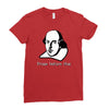 prose before hos Ladies Fitted T-Shirt