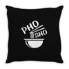 pho sho Throw Pillow
