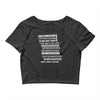 99 sex tapes brooklyn Crop Top