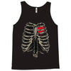 ribcage and heart Tank Top