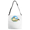 my neighbor totoro Adjustable Strap Totes