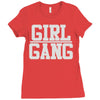 girl gang Ladies Fitted T-Shirt