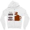 coffee lovers Zipper Hoodie