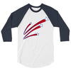 stars and stripes 3/4 Sleeve Shirt
