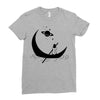 On The Moon Ladies Fitted T-Shirt