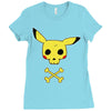 pikachu (3) Ladies Fitted T-Shirt