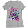 invader flakes Ladies Fitted T-Shirt