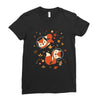 space fox Ladies Fitted T-Shirt