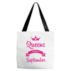 queens are born in september Tote Bags