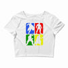 4 Super Hero Crop Top