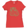 Feed me and tell me i'm pretty Ladies Fitted T-Shirt