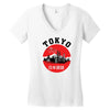 Tokyo City Women's V-Neck T-Shirt