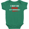 i may be wrong Baby Bodysuit