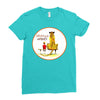 calvin hobbes Ladies Fitted T-Shirt