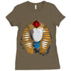 pharaoh commander Ladies Fitted T-Shirt