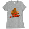 sasqwatch Ladies Fitted T-Shirt